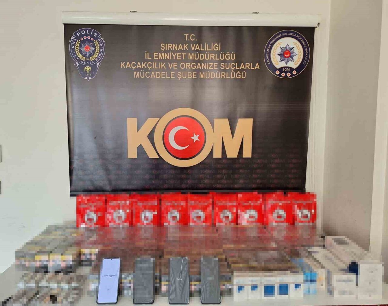 Şırnak’ta asayiş, kaçakçılık ve narkotik operasyonlarında, 35 şüpheli hakkında yasal