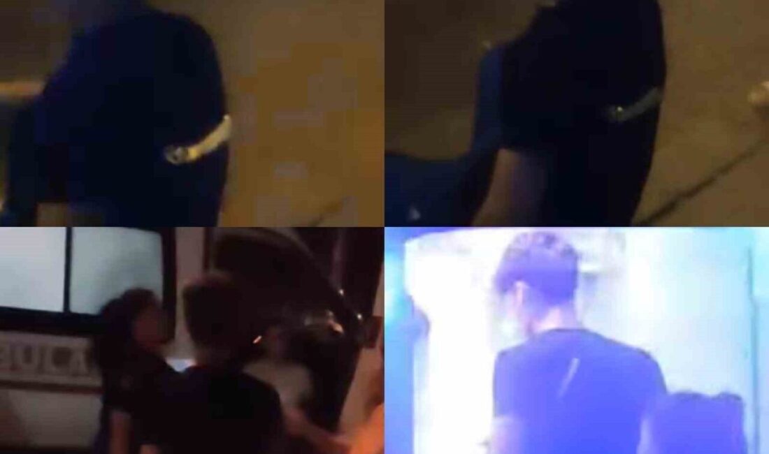 Mersin’de sırtına bıçak saplanan genç, bir süre kaldırım da soğukkanlılıkla