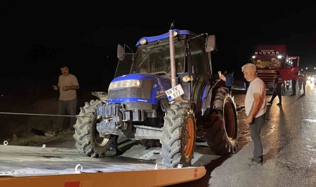 Sivas’ta aynı saatlerde meydana gelen iki ayrı trafik kazasında 2’si