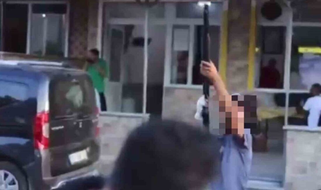 Tekirdağ’ın Çorlu ilçesinde bir sokak röportajı sırasında havaya ateş açılmasıyla