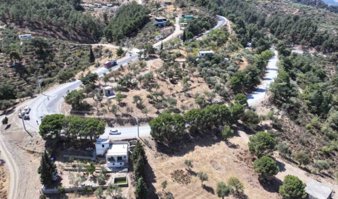 Manisa’nın simgelerinden Spil Dağı Milli Parkı’nda 23 kilometrelik yolun sathi