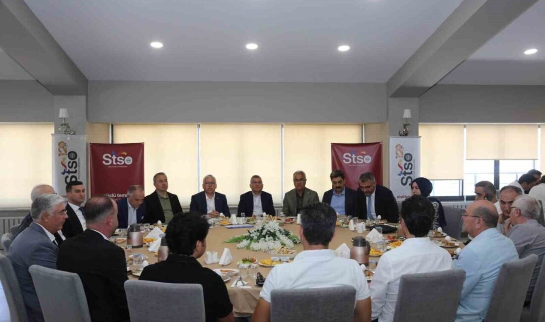 STSO Başkanı Zeki Özdemir ile TBMM AK Parti Grup Başkanı