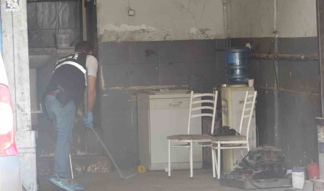 Kayseri’nin Kocasinan ilçesinde bir genç, su içmek için girdiği işyerinde