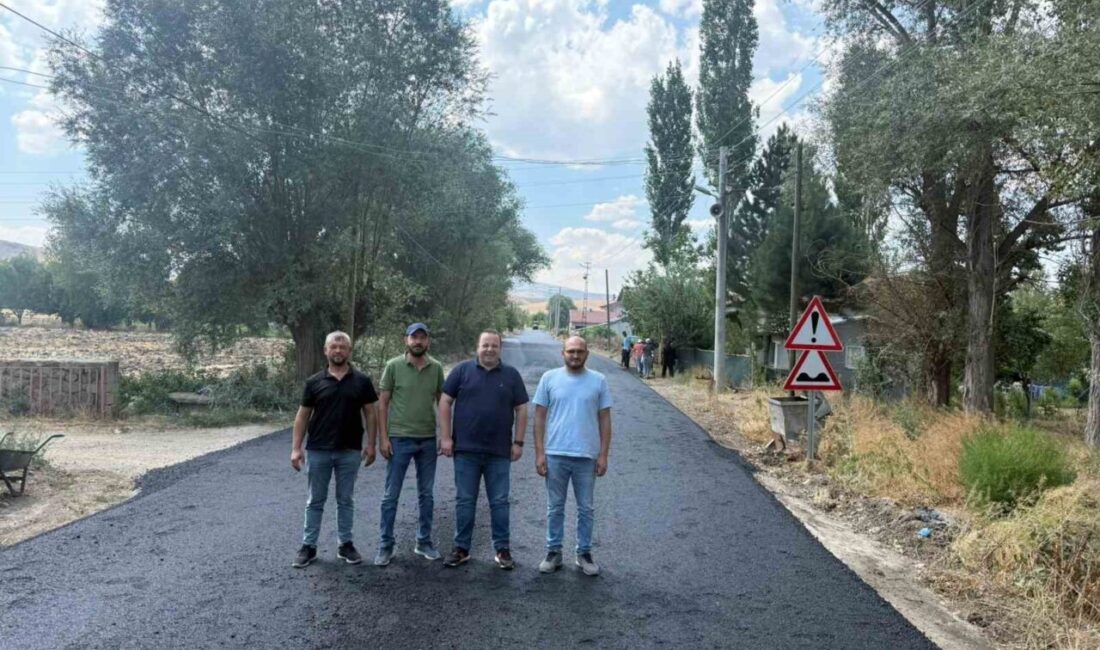 Afyonkarahisar’ın Şuhut ilçesinde bulunan Ortapınar Mahallesi’nde başlatılan asfalt çalışmalarında sona