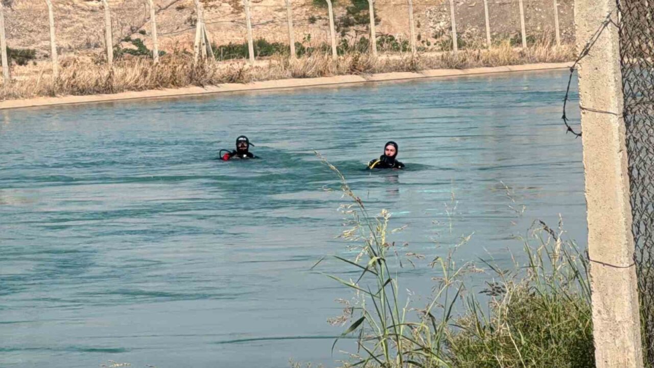 Şanlıurfa’nın Haliliye ilçesinde, serinlemek için girdiği sulama kanalında akıntıya kapılan