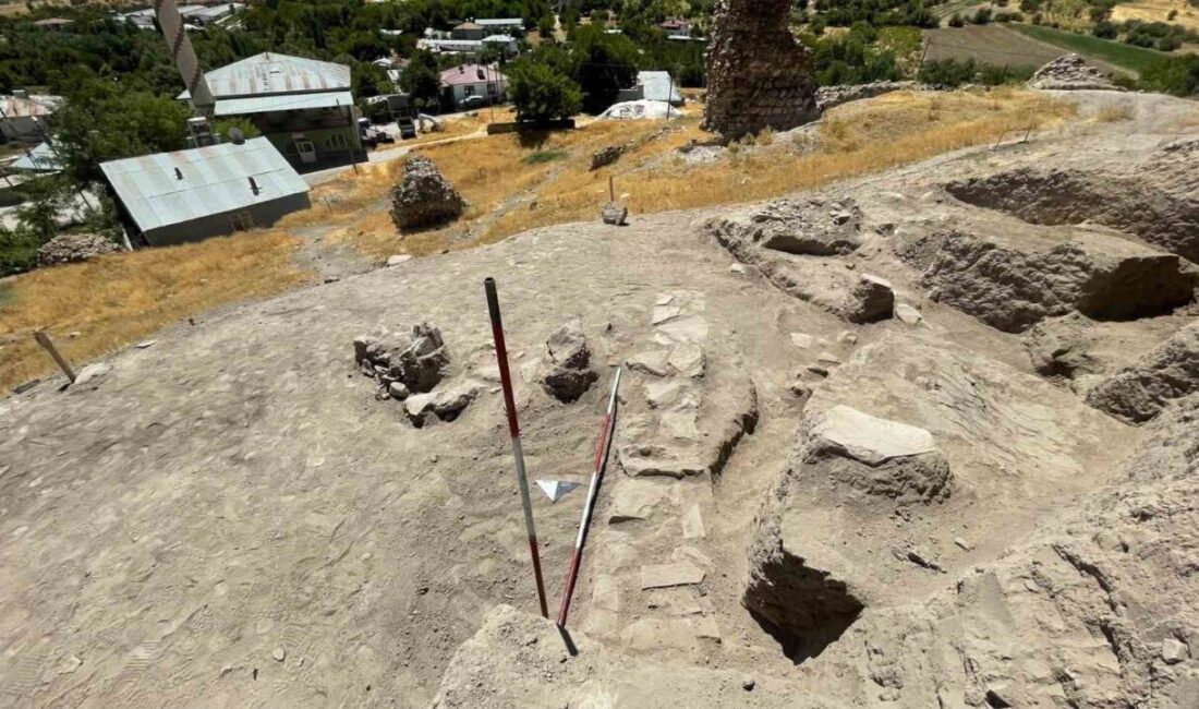 Elazığ’da kazı çalışmaları süren Tadım Kalesi ve Höyüğü’nde tarihe ışık