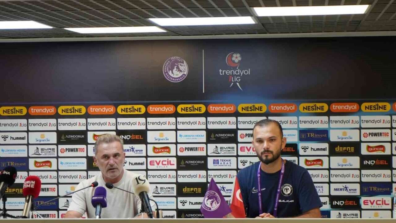 Çorum FK Teknik Direktörü Tahsin Tam, Ankara Keçiörengücü karşılaşmasının ardından,