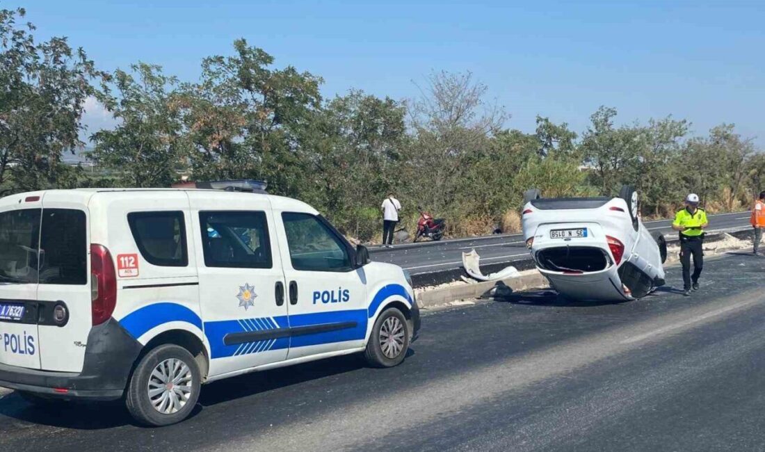 Manisa’nın Turgutlu ilçesinde meydana gelen trafik kazasında 1 kişi yaralandı.