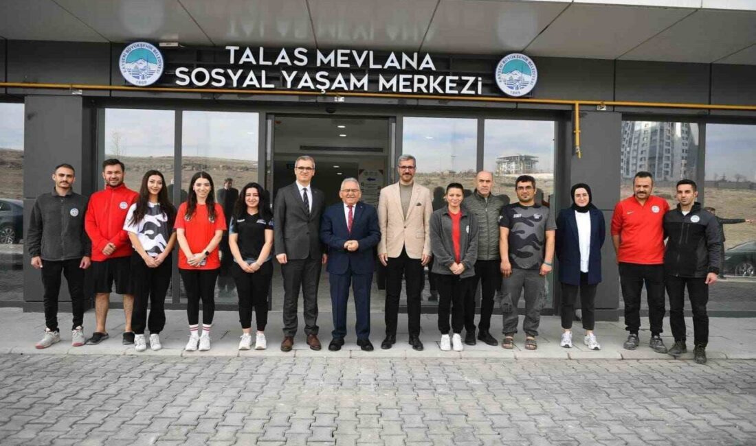 Talas ilçesinde yapımı tamamlanan ve geçtiğimiz aylarda hizmet vermeye başlayan