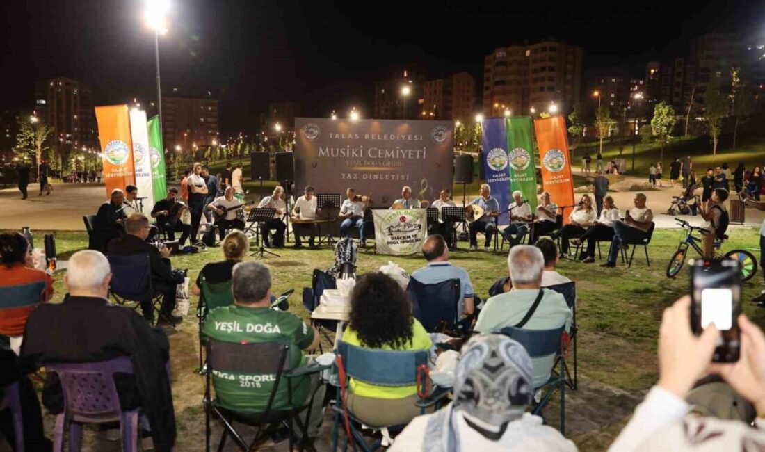 Talas Belediyesi tarafından geçtiğimiz ay hizmete sunulan Talas Millet Bahçesi
