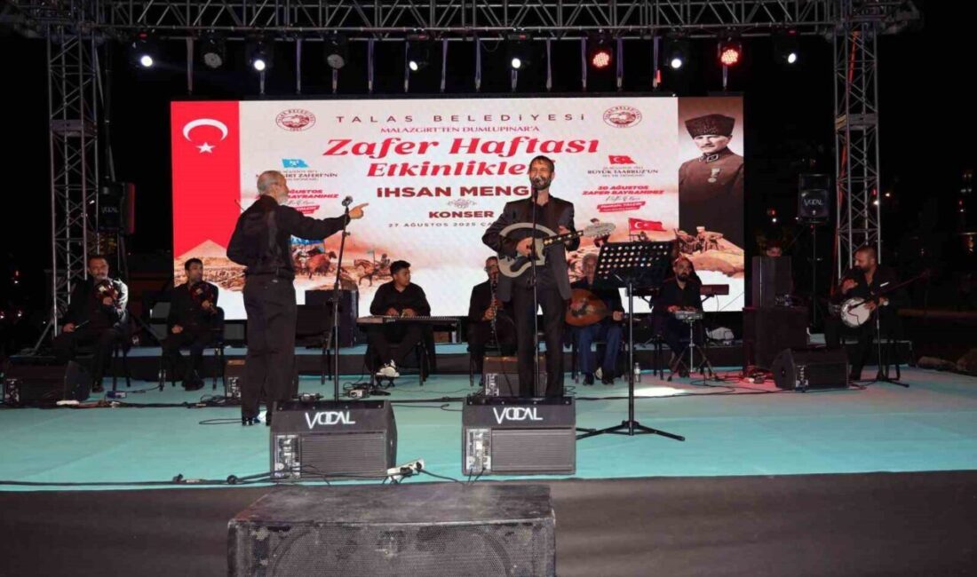 Talas Belediyesi tarafından düzenlenen ’Malazgirt’ten Dumlupınar’a Zafer Haftası Etkinlikleri’ birbirinden