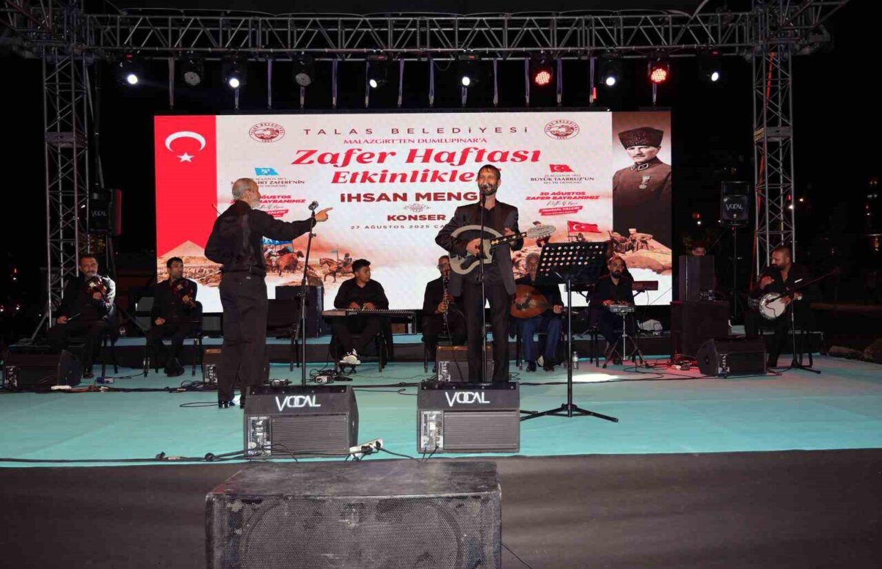 Talas Belediyesi tarafından düzenlenen ’Malazgirt’ten Dumlupınar’a Zafer Haftası Etkinlikleri’ birbirinden