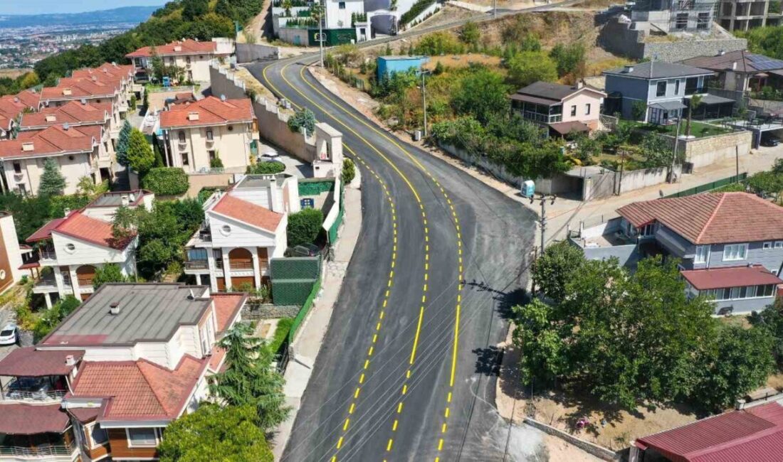 Başiskele ilçesi Yeşilkent Mahallesi Tantaoğlu Caddesi’ne yaklaşık bin 500 ton