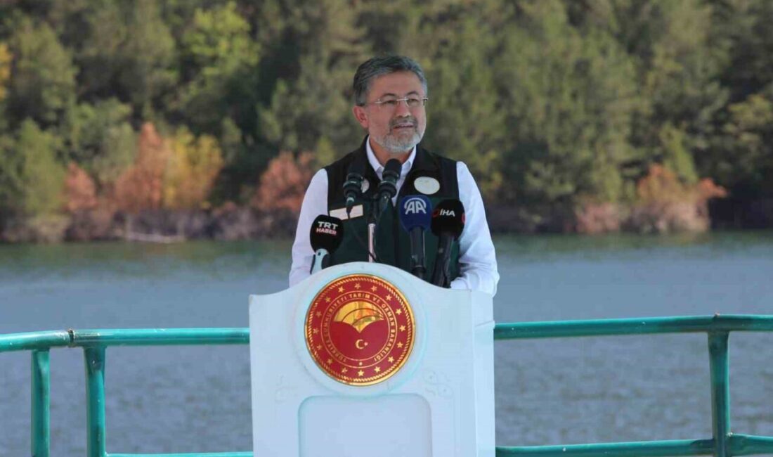 Kastamonu’da yapılan Obrucak Barajı’nım açılış töreninde konuşan Tarım ve Orman