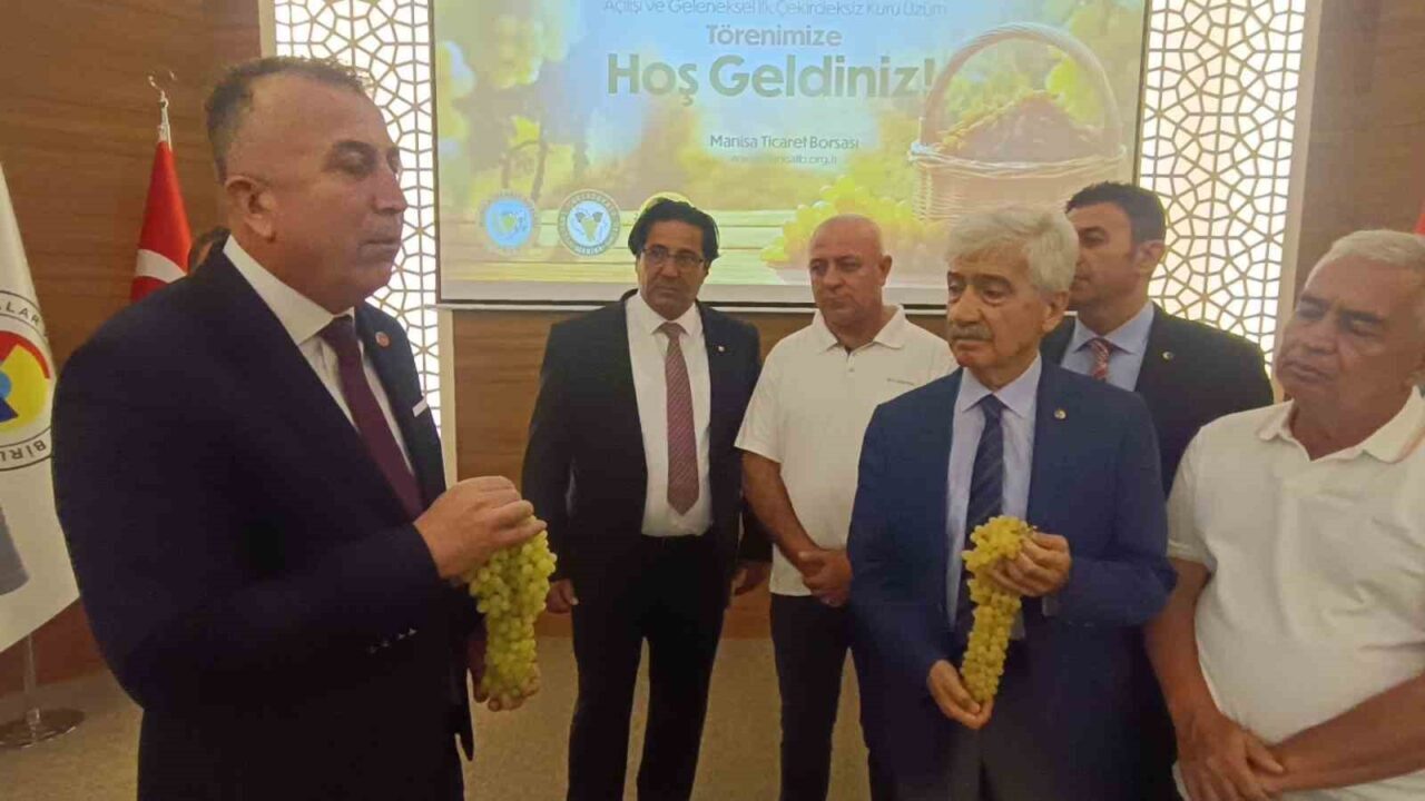 TARİŞ Üzüm Birliği Başkanı Ferhat Şen, üzüm fiyatlarına gelen tepkilere