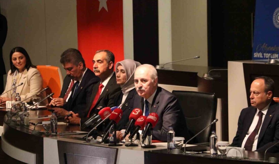 Türkiye Büyük Millet Meclisi (TBMM) Başkanı Numan Kurtulmuş, ‘Terörsüz Türkiye’