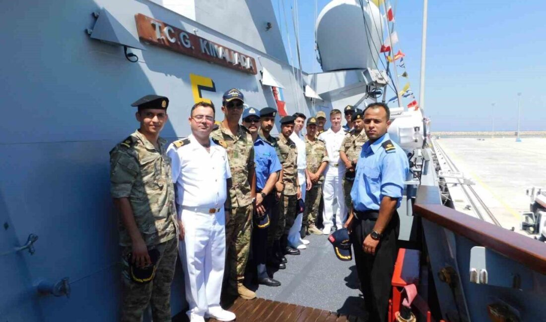 Milli Savunma Bakanlığı, TCG Kınalıada’nın Bingazi’ye liman ziyareti gerçekleştirdiğini duyurdu.