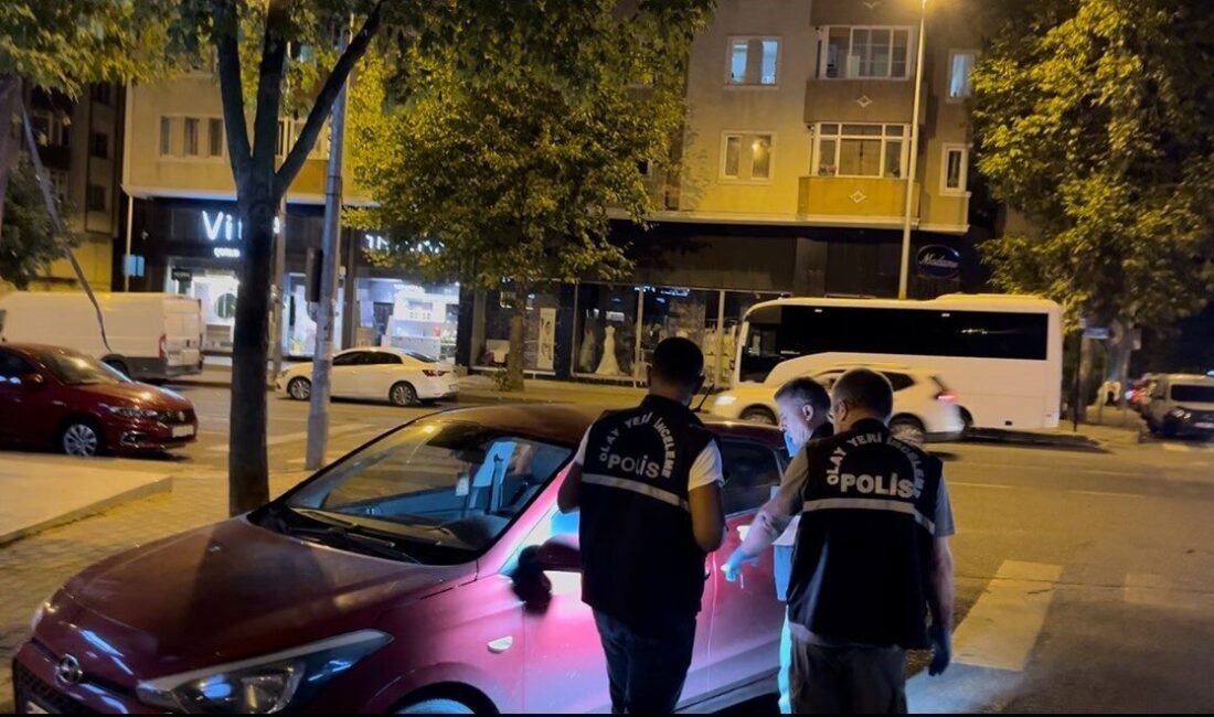 Tekirdağ Çorlu’da bir araca yapılan silahlı saldırı sonucu 1 kişi