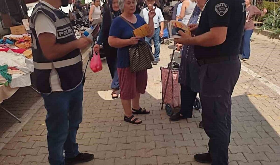 Tekirdağ’ın Muratlı ilçesinde Emniyet Müdürlüğü ve zabıta ekipleri, vatandaşları telefon