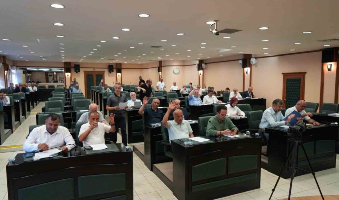Samsun Büyükşehir Belediyesi (SBB) Meclisi komisyon toplantısında Tekkeköy Belediyesi’nin Milli