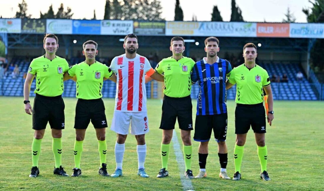 TFF 2. Lig Beyaz Grup 1. hafta mücadelesinde Karacabey Belediyespor,
