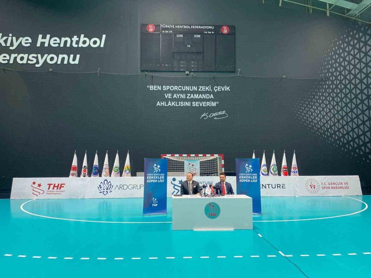 Türkiye Hentbol Federasyonu (THF) ligleri tarihinde ilk defa isim sponsoru