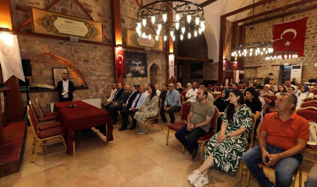 Tokat’ta tarihi camilerin korunmasına yönelik eğitim projesi Gülbahar Hatun İmareti’nde