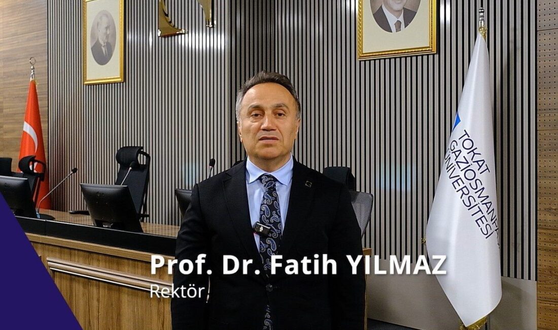 Tokat Gaziosmanpaşa Üniversitesi (TOGÜ) Rektörü Prof Dr Fatih Yılmaz yeni