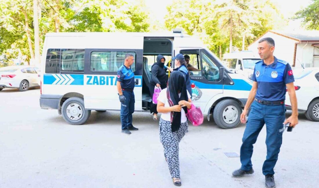 Tokat’ta zabıta ekipleri dilencilik yapan kişileri yakalayarak haklarında yasal işlem