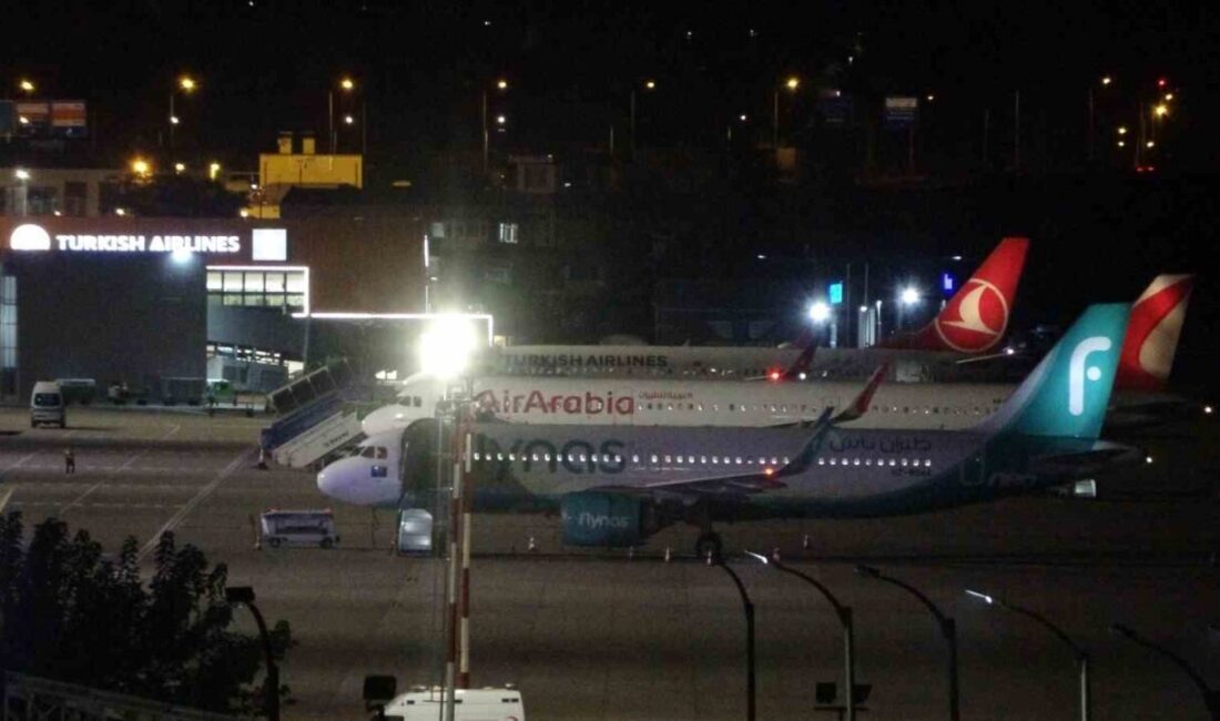 Ulaştırma ve Altyapı Bakanlığı, Trabzon-Cidde seferini yapan uçağın kalkıştan 8