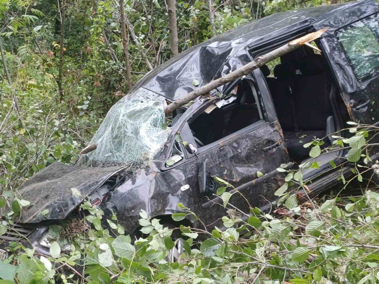 Trabzon’un Vakfıkebir ilçesinde meydana gelen trafik kazasında 1 kişi öldü,