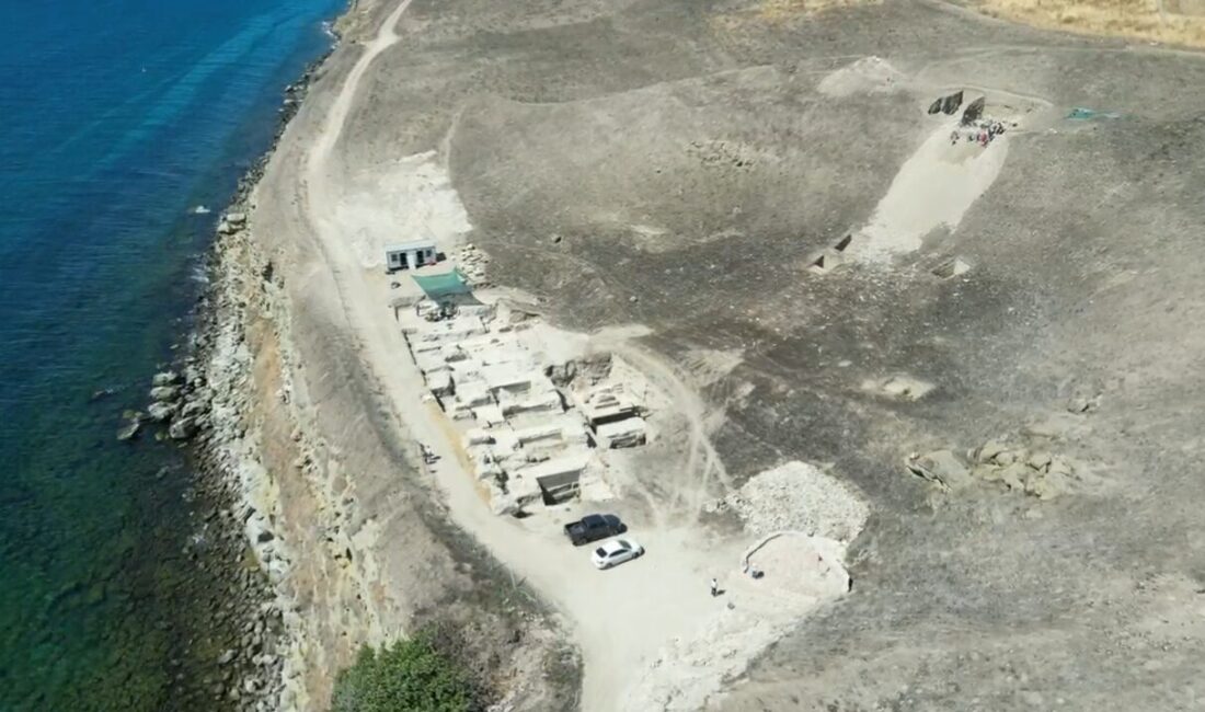 Tekirdağ’ın Marmaraereğlisi ilçesinde yer alan 5 bin yıllık Perinthos Antik