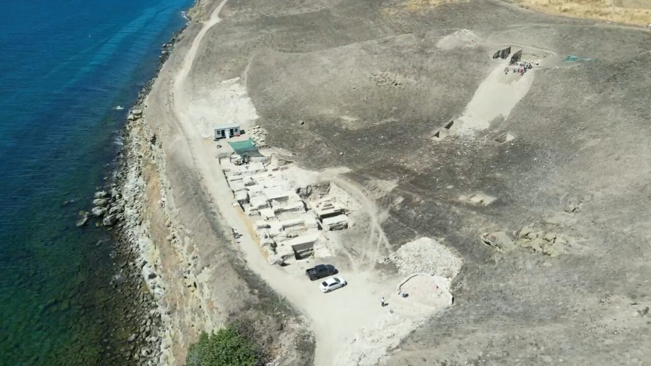 Tekirdağ’ın Marmaraereğlisi ilçesinde yer alan 5 bin yıllık Perinthos Antik
