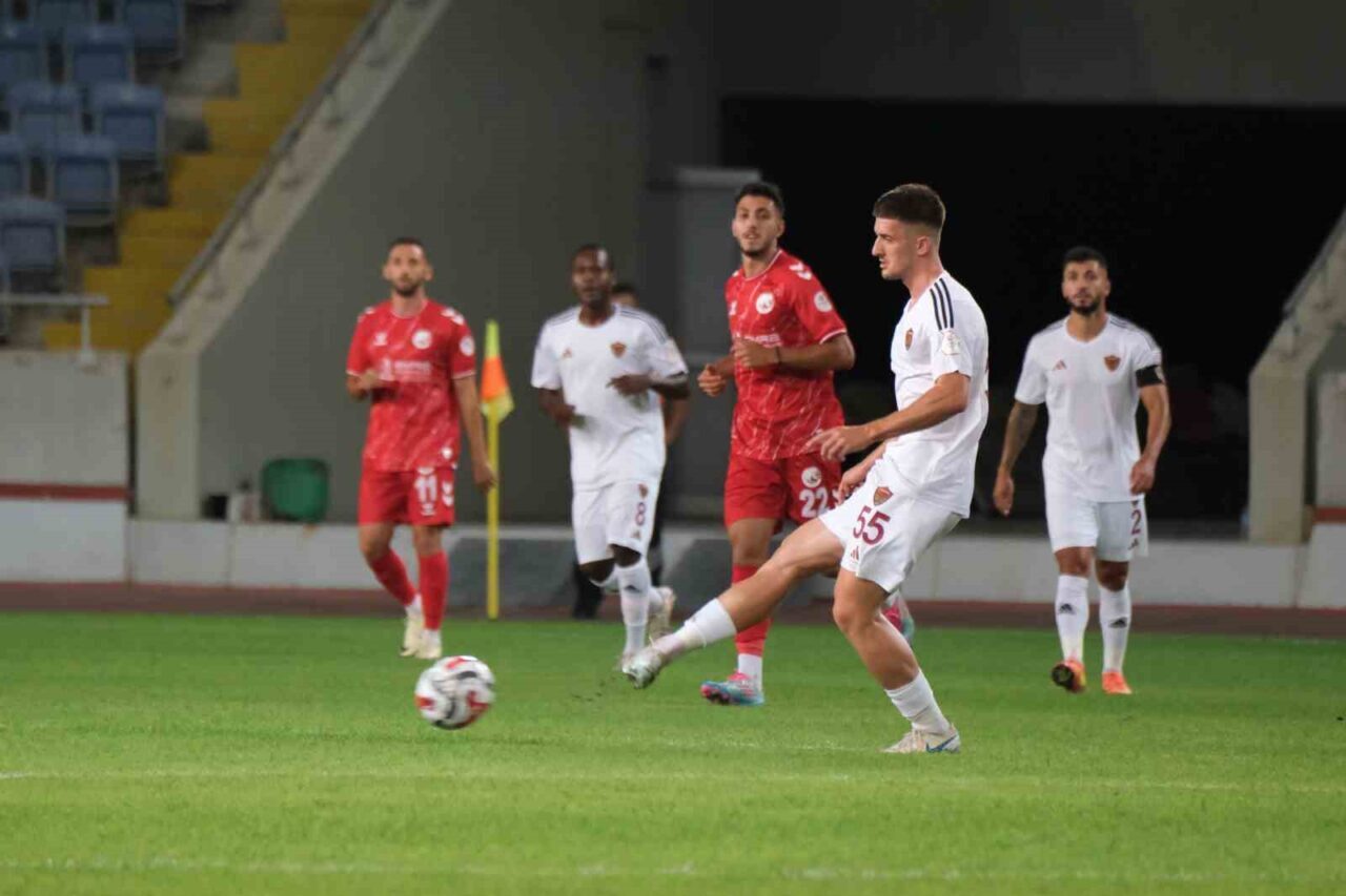 Trendyol 1. Lig’in ilk haftasında Atakaş Hatayspor, Mersin’de oynanan karşılaşmada
