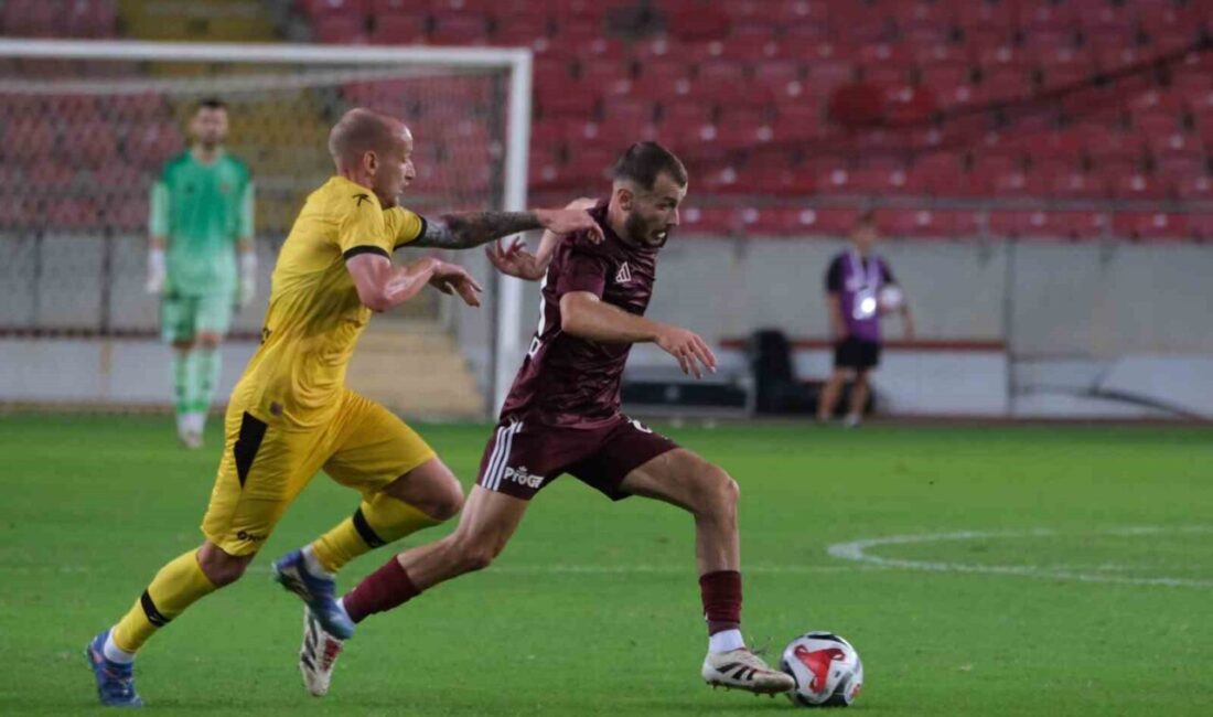 Trendyol 1. Lig’in 4. haftasında Atakaş Hatayspor, Mersin’de oynanan karşılaşmada