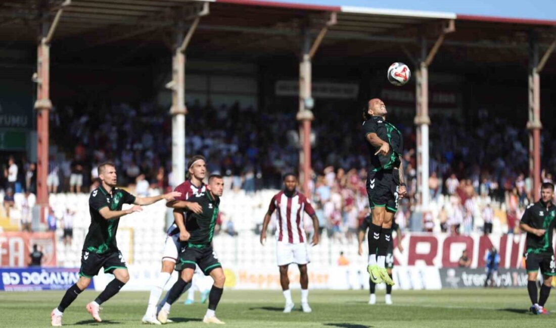 Trendyol 1. Lig’in ilk haftasında Bandırmaspor, sahasında Sakaryaspor ile 1-1
