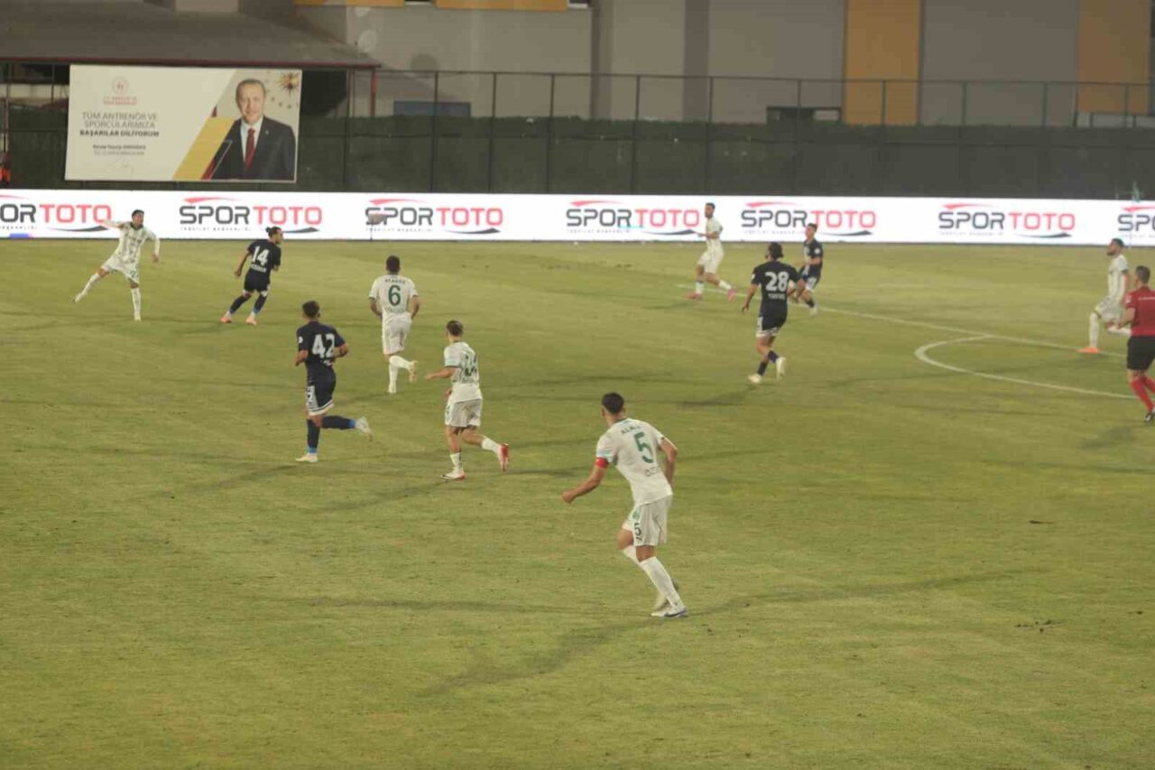 Trendyol 1. Lig’in ilk haftasında Iğdır FK, sahasında Sarıyer’i 2-1