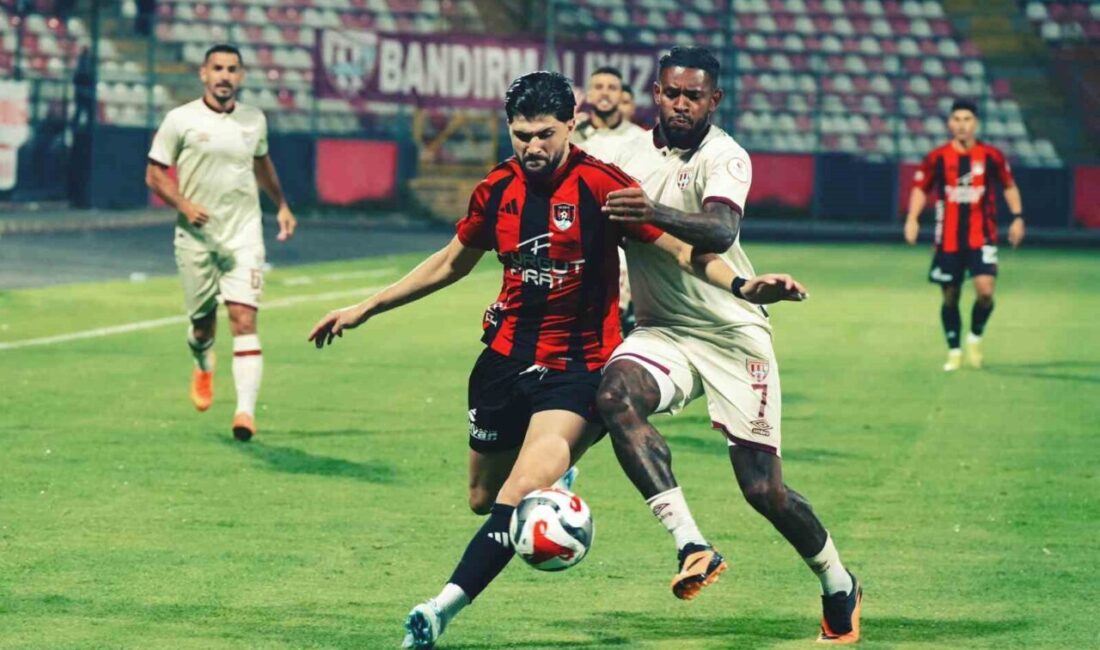 Trendyol 1. Lig’in 4. haftasında Vanspor FK, evinde karşılaştığı Bandırmaspor’a