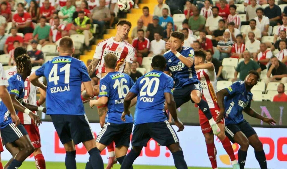 Trendyol Süper Lig 2025-2026 sezonunun ilk haftasında Antalyaspor, Kasımpaşa’yı konuk