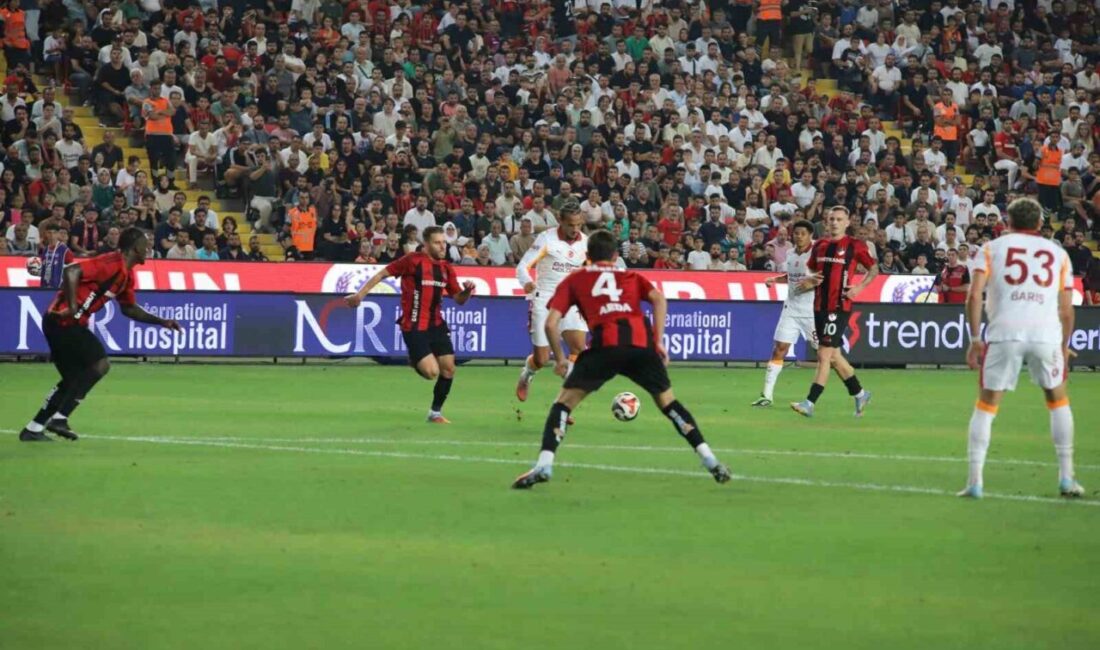 Galatasaray, Trendyol Süper Lig 2025-2026 sezonu açılış maçında konuk olduğu