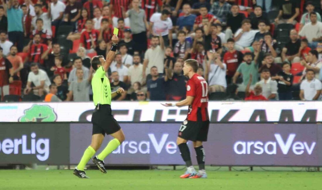 Gaziantep Futbol Kulübü, Trendyol Süper Lig’in 3. haftasında konuk ettiği