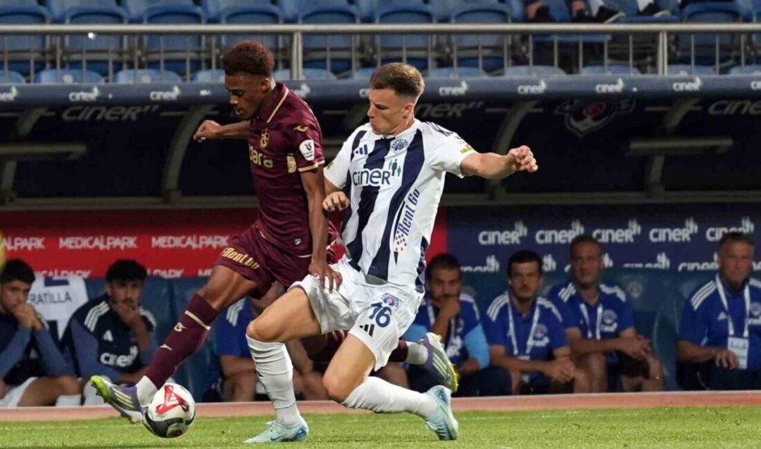 Trendyol Süper Lig’in 2. haftasında Kasımpaşa ile Trabzonspor karşılaşıyor. Müsabakada