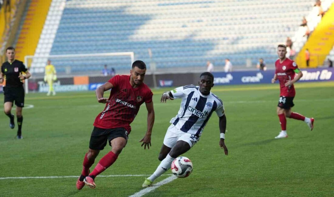 Trendyol Süper Lig’in 4. haftasında Kasımpaşa, konuk ettiği Gaziantep FK’ya