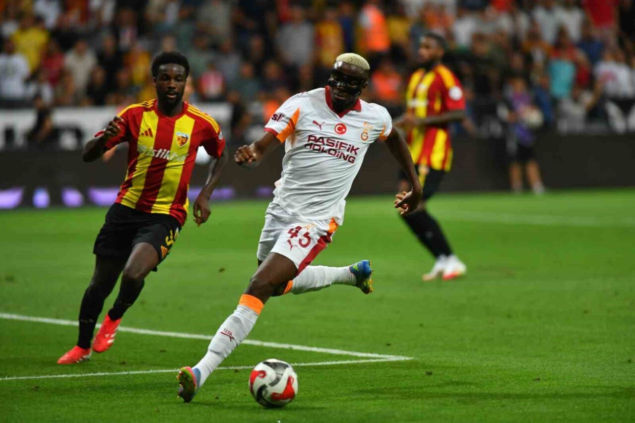 Trendyol Süper Lig’in 3. haftasında Galatasaray, deplasmanda karşılaştığı Kayserispor’u 4-0