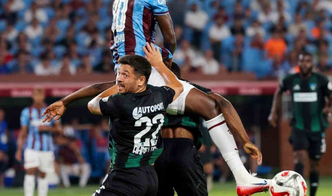 Trendyol Süper Lig’in ilk haftasında Trabzonspor, sahasında karşılaştığı Kocaelispor’u 1-0