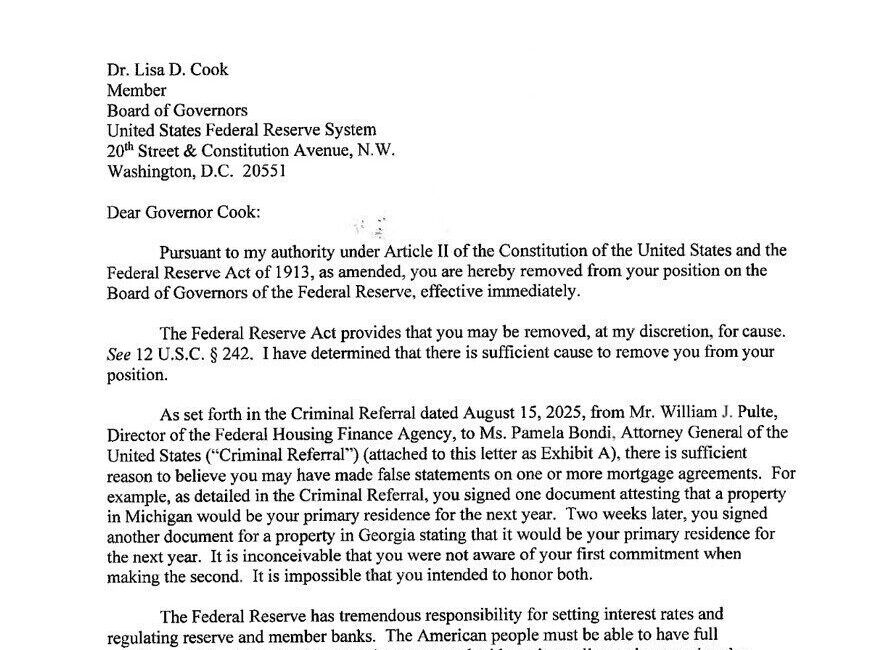 ABD Başkanı Donald Trump, ABD Merkez Bankası (Fed) Yönetim Kurulu