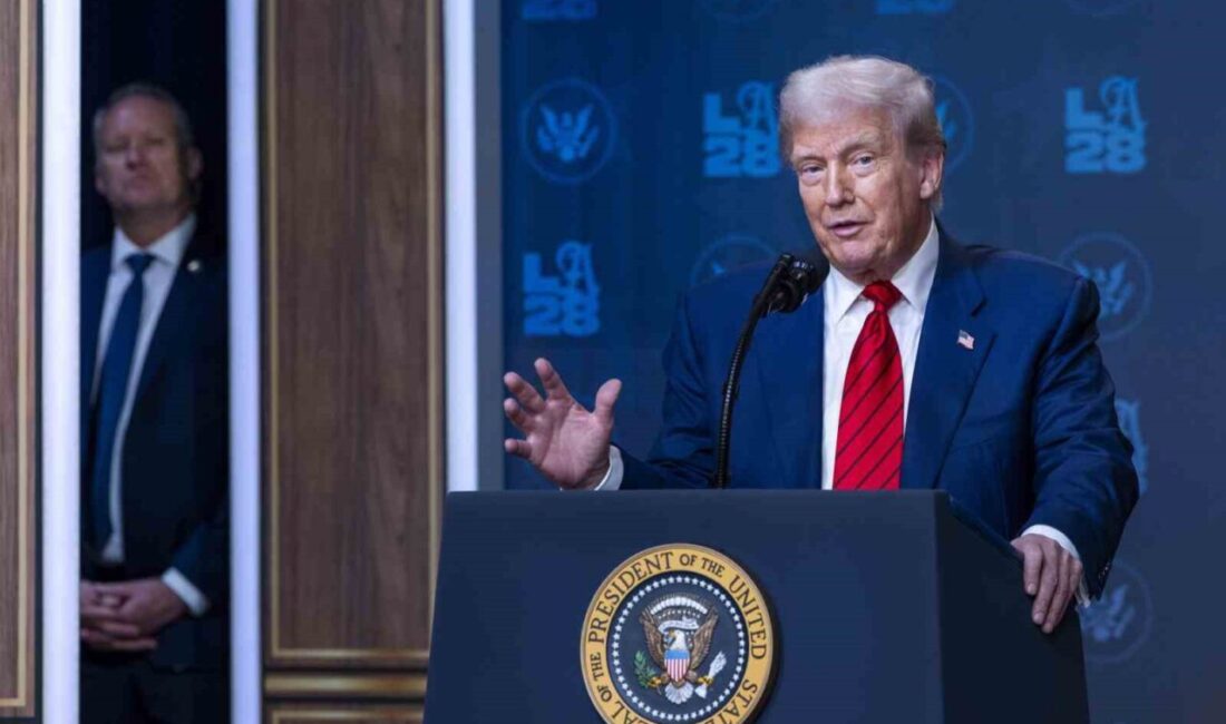ABD Başkanı Donald Trump, Hindistan’dan ithal edilen ürünlere mevcut yüzde