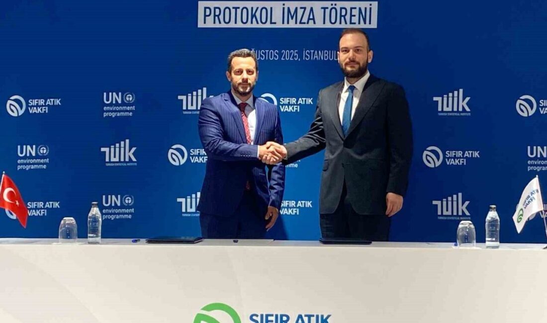 Türkiye İstatistik Kurumu (TÜİK) ile Sıfır Atık Vakfı arasında, sıfır