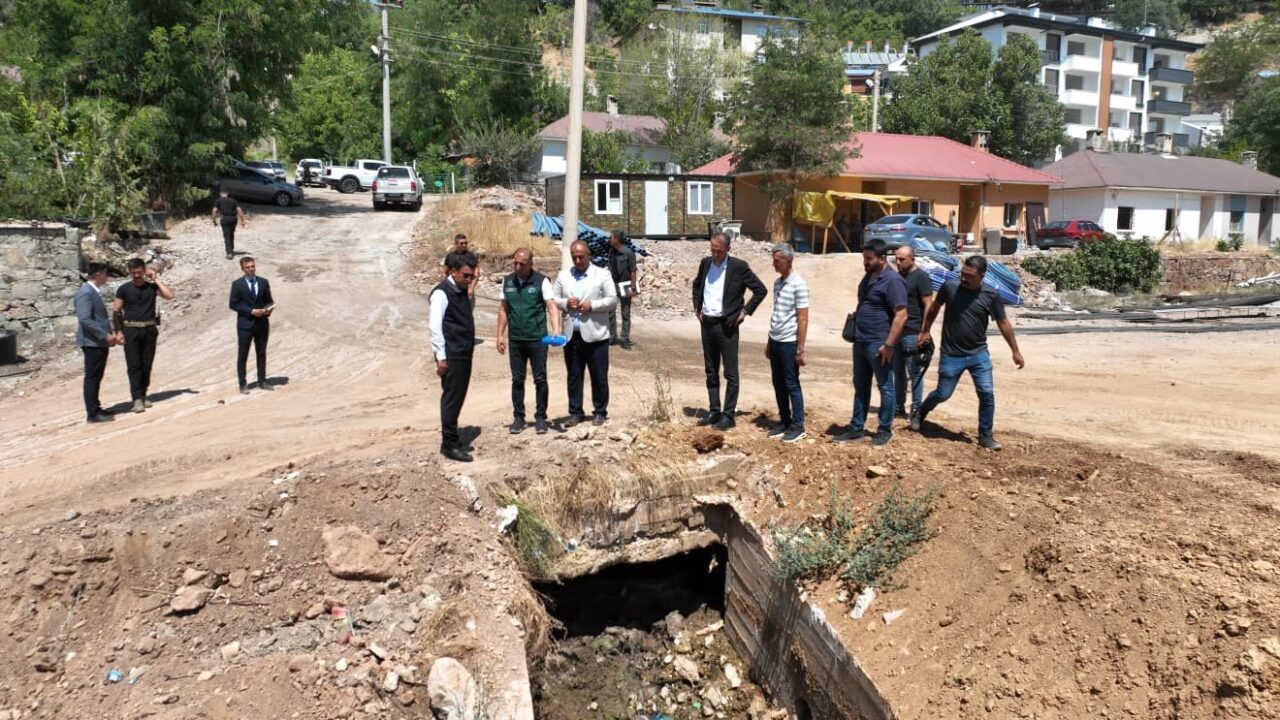 Tunceli’de Millet Bahçesi Projesi tüm hızıyla sürüyor. Tunceli Valisi Şefik