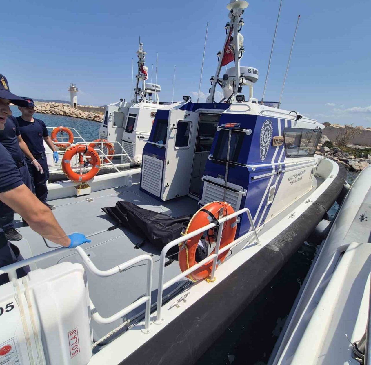 İzmir’in Karaburun ilçesi açıklarında Türk bir şirkete ait ’ALCOR 3’